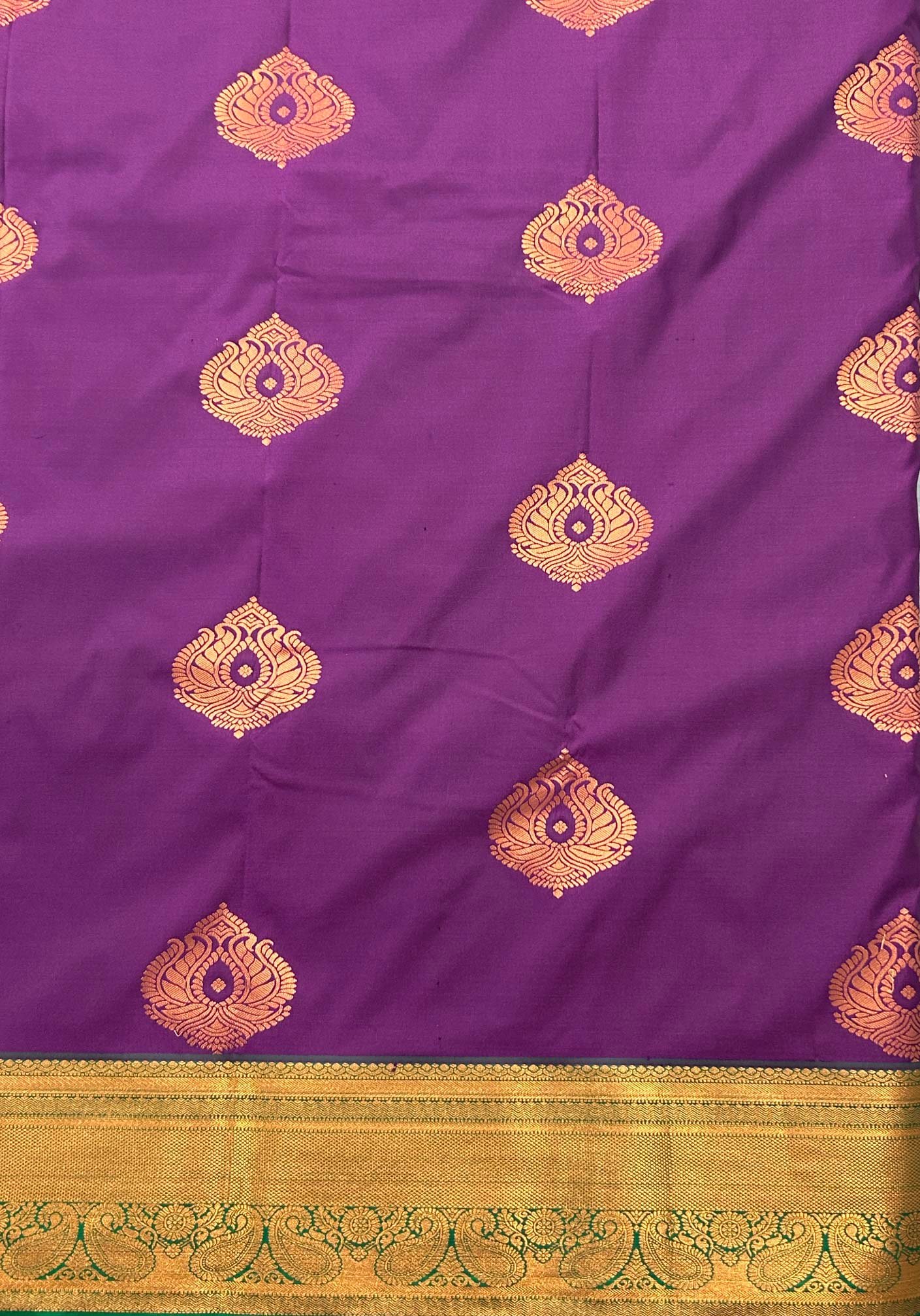 Magenta Bliss Fancy Butta Saree 4
